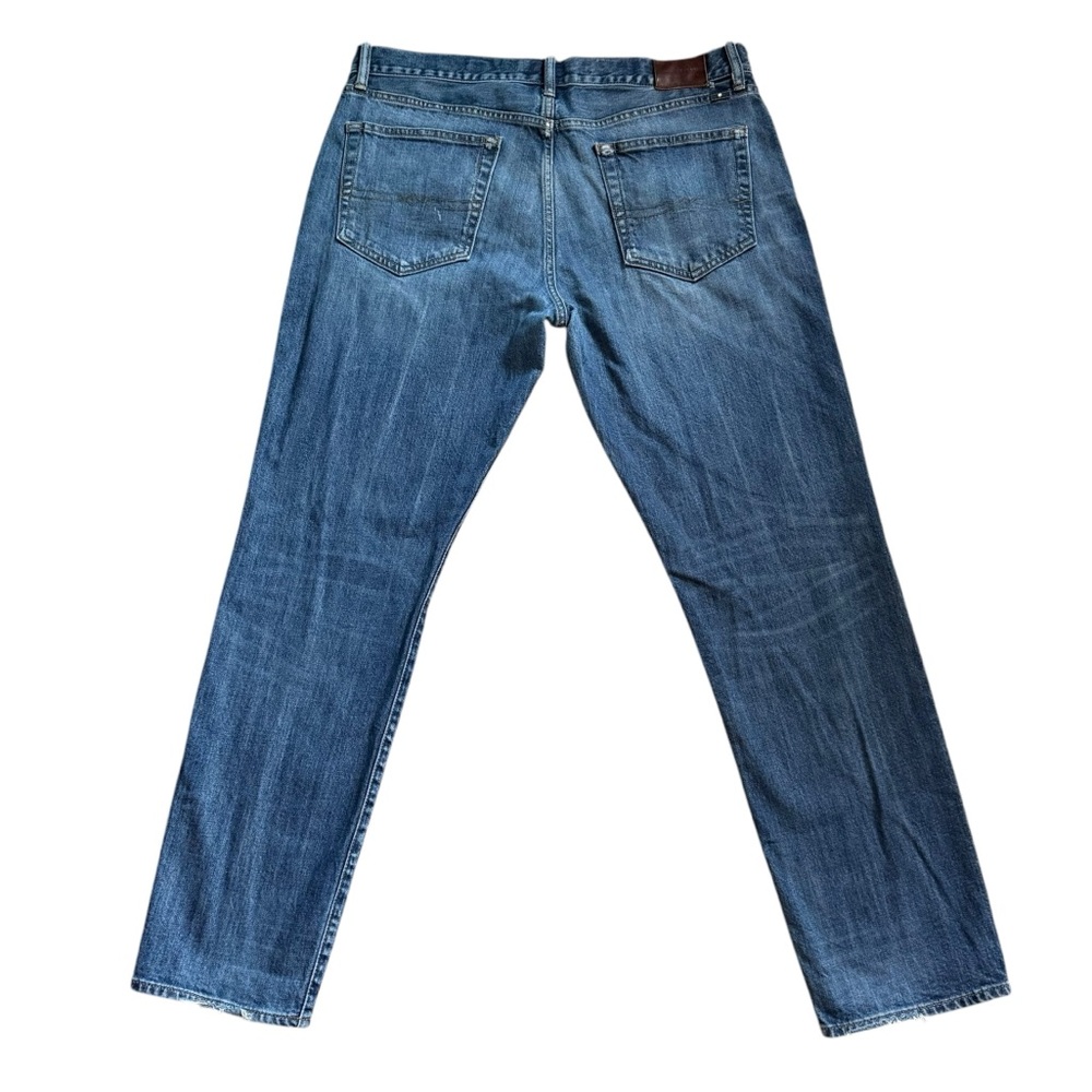 Lucky Brand 121 Slim Straight Denim Jeans Distressed Detail Men’s Size 36/32 - Picture 3 of 12